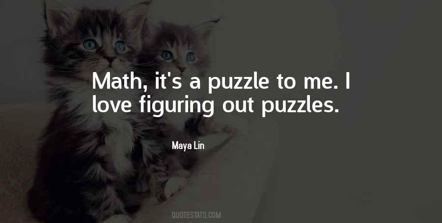 Quotes About Puzzles #1619625