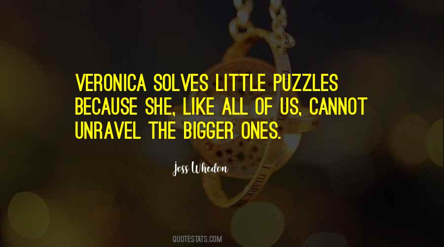 Quotes About Puzzles #1682220