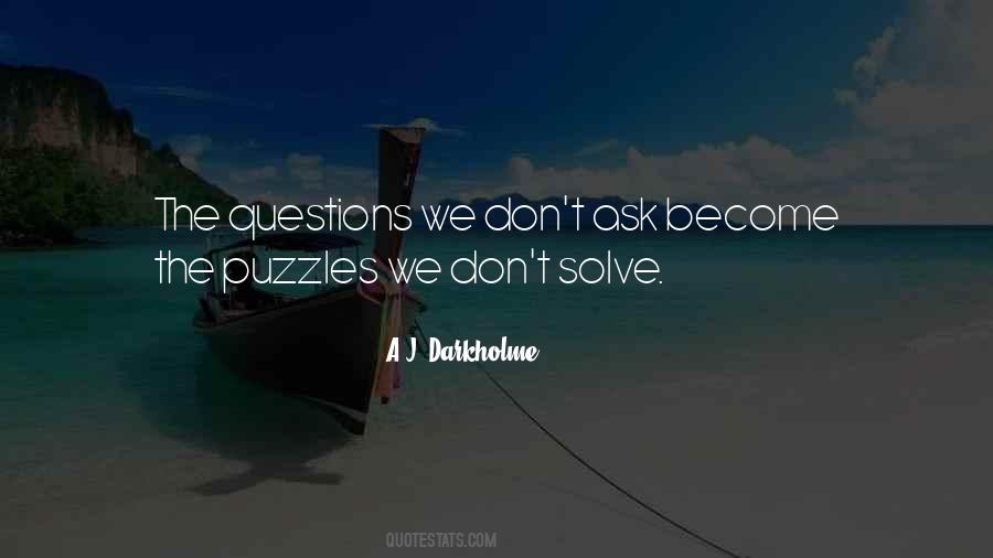 Quotes About Puzzles #980423