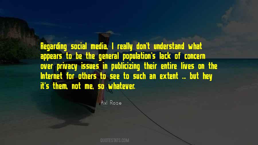 Privacy On Social Media Quotes #65877