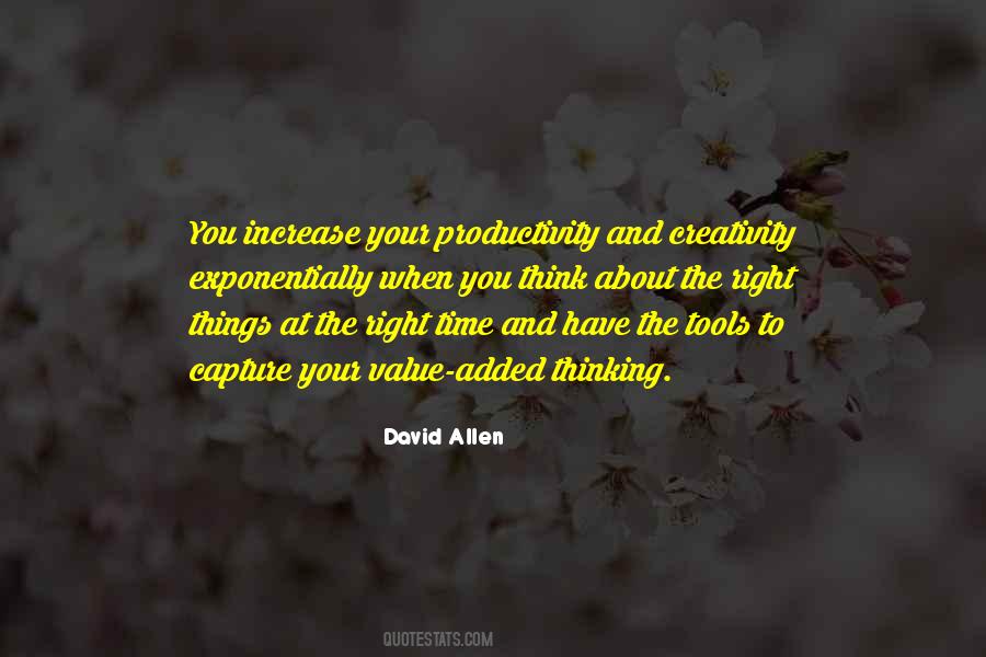 Increase Productivity Quotes #1378631