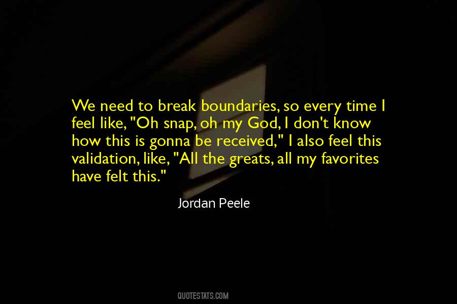 Break Boundaries Quotes #1391794