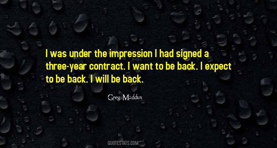 Quotes About I Will Be Back #1129491
