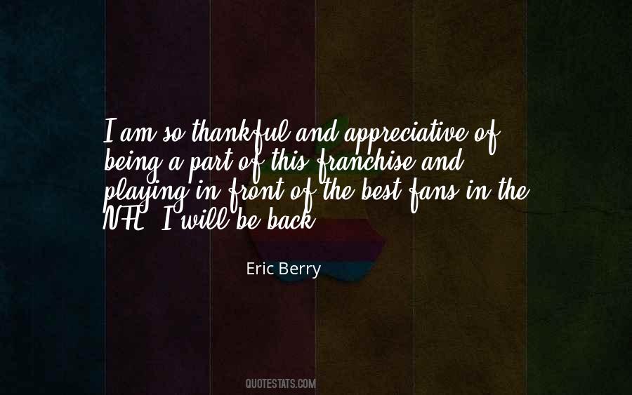 Quotes About I Will Be Back #344046