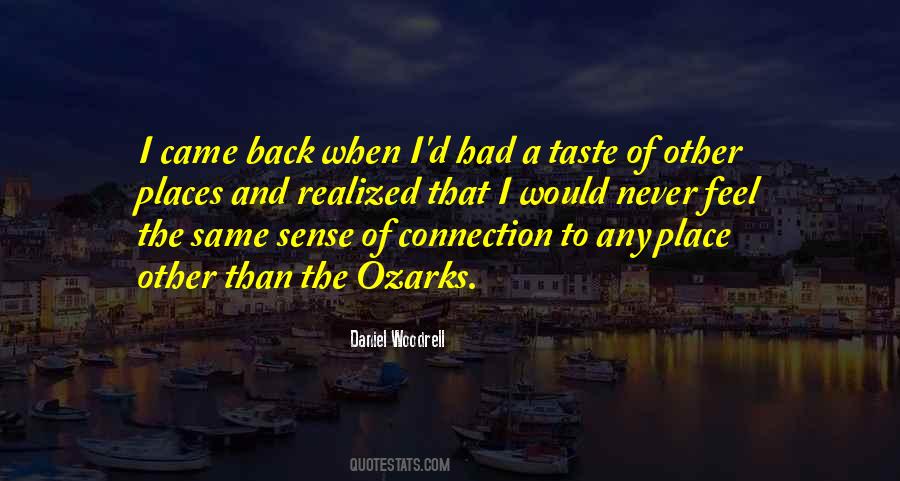 Quotes About Sense Of Taste #1009673