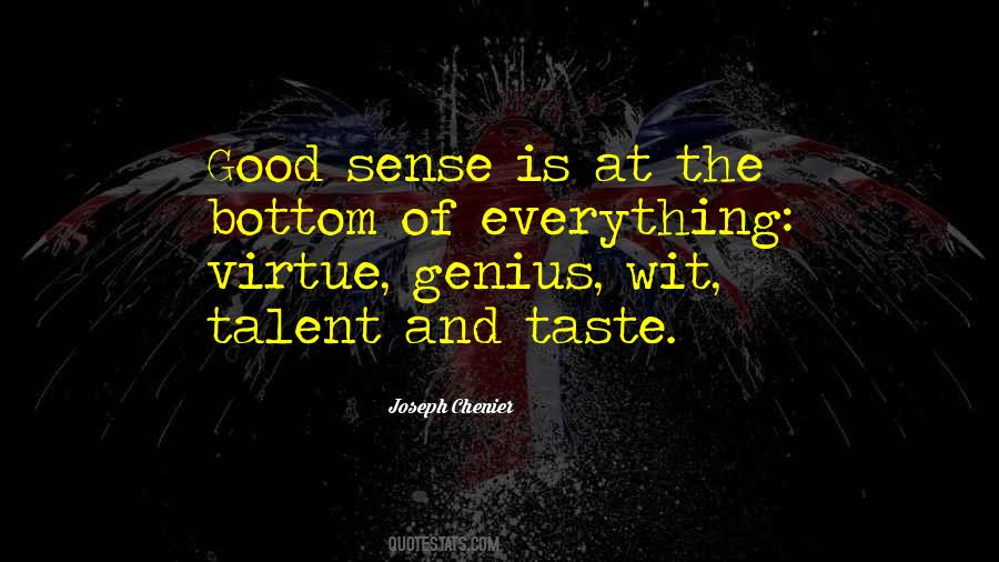 Quotes About Sense Of Taste #1647457