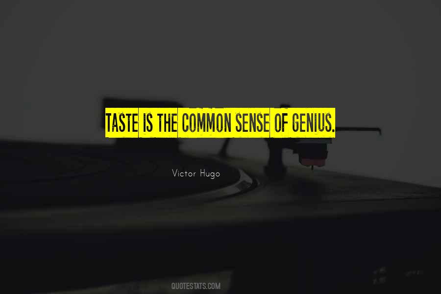 Quotes About Sense Of Taste #85095