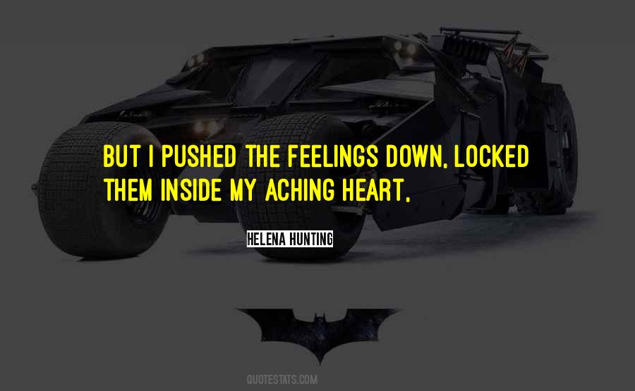 An Aching Heart Quotes #1084014