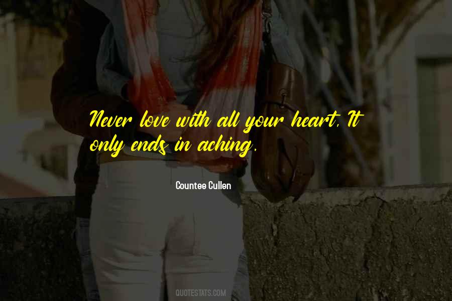 An Aching Heart Quotes #609764