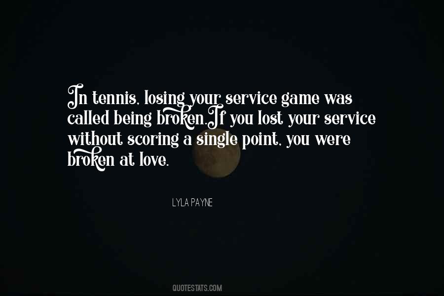 Tennis Love Quotes #1024294