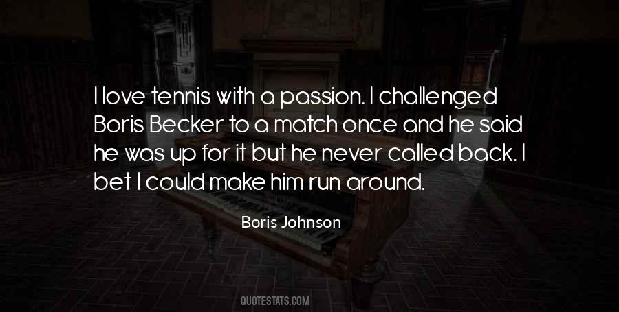 Tennis Love Quotes #1035876