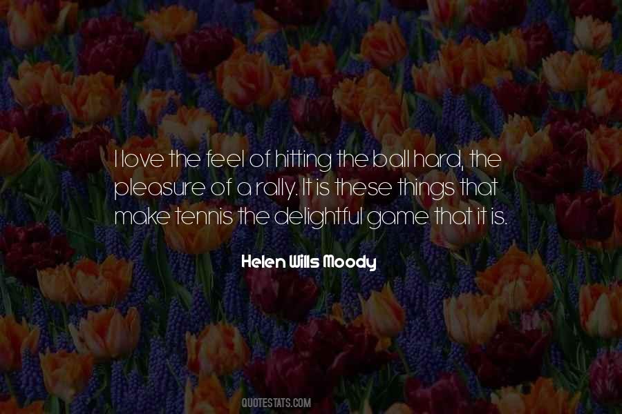 Tennis Love Quotes #1276152