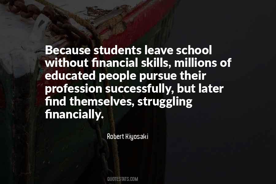 Quotes About Struggling In School #311512