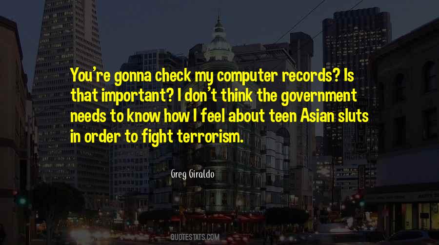 Terrorism The Quotes #80716