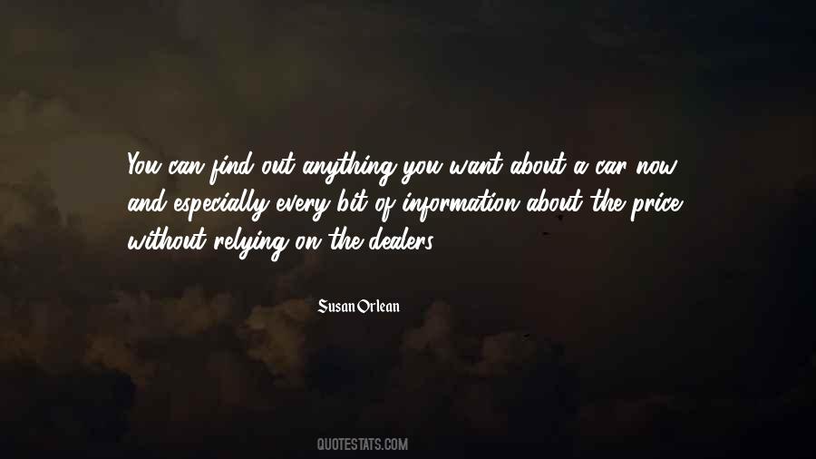 Quotes About Car Dealers #109419