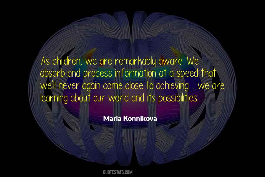 Children And Learning Quotes #479929