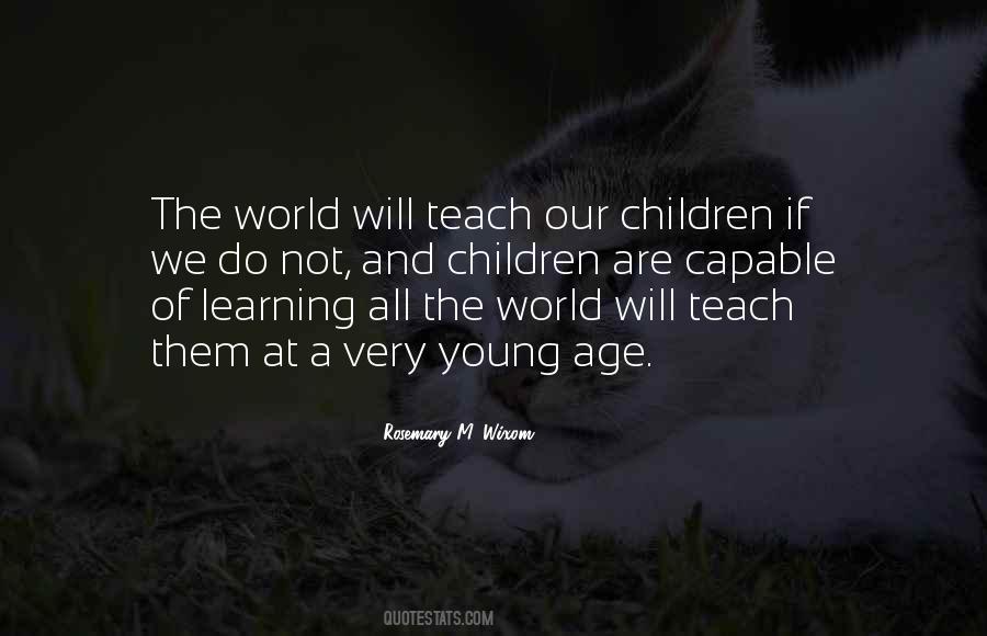 Children And Learning Quotes #819238