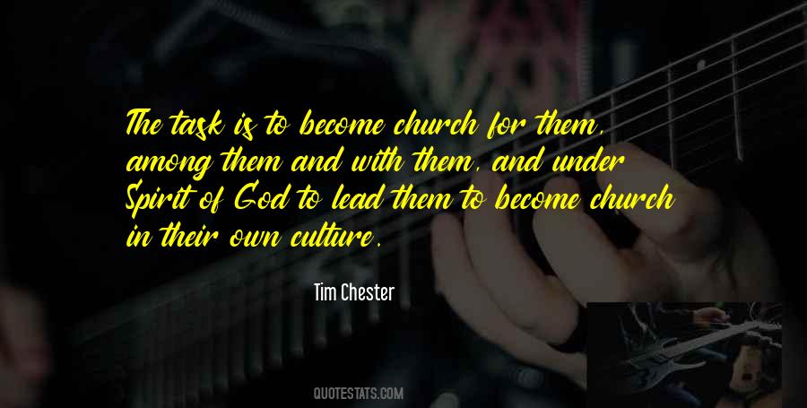 Church And Culture Quotes #1456993