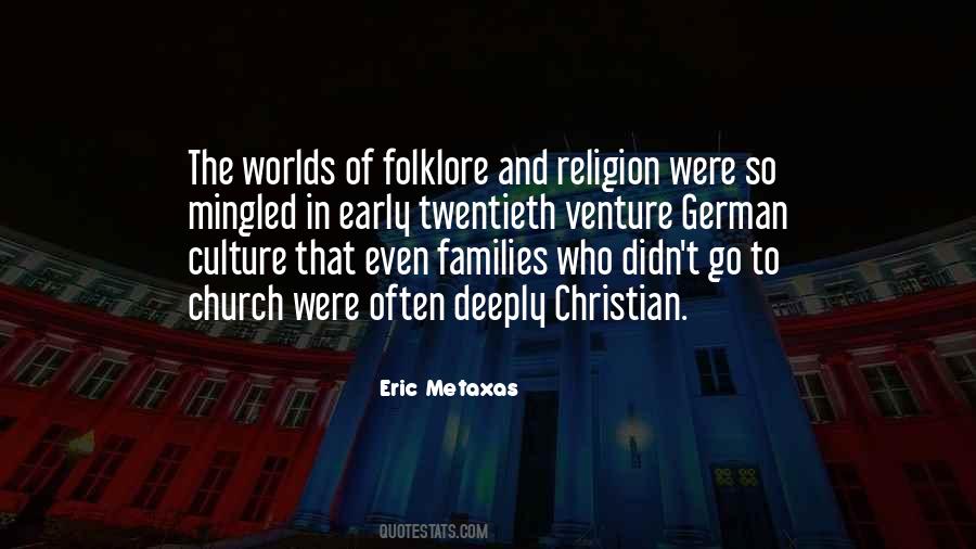 Church And Culture Quotes #1759406