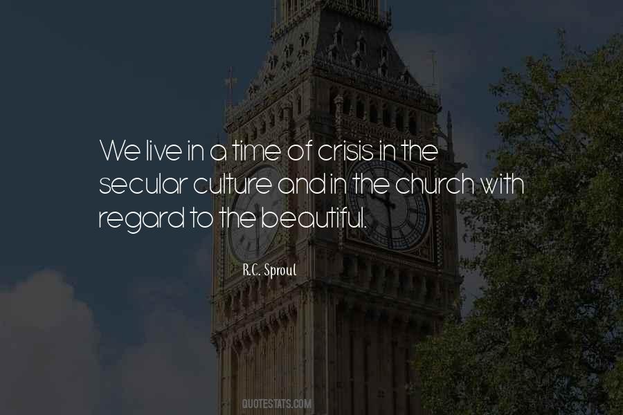 Church And Culture Quotes #426140