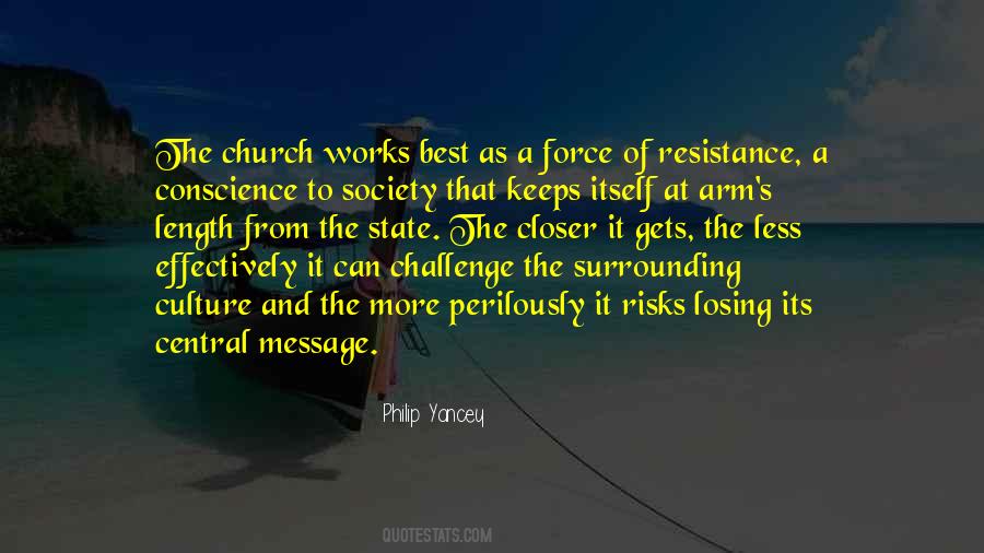 Church And Culture Quotes #890457