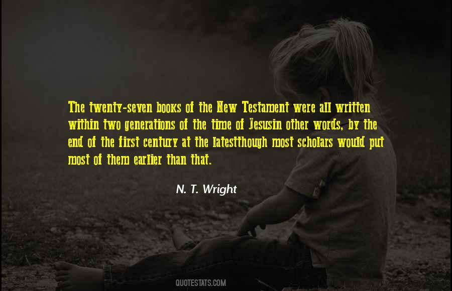 Quotes About The New Testament #1019541