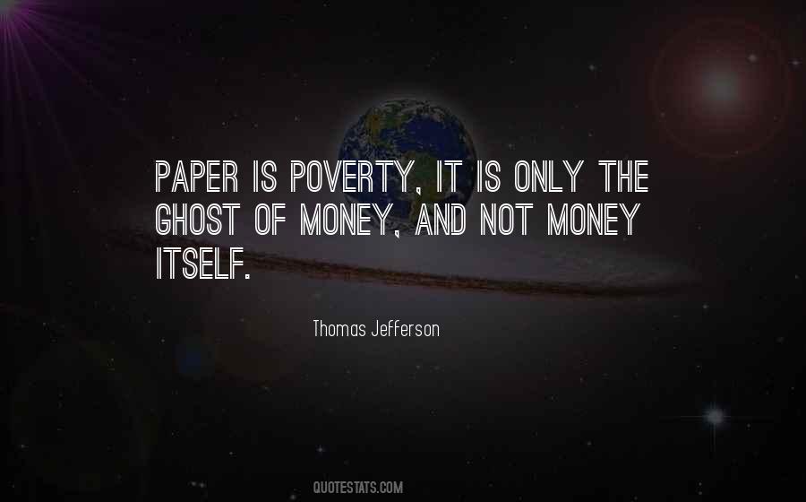 Quotes About Poverty And Money #17119