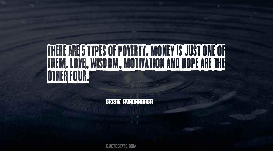 Quotes About Poverty And Money #375975