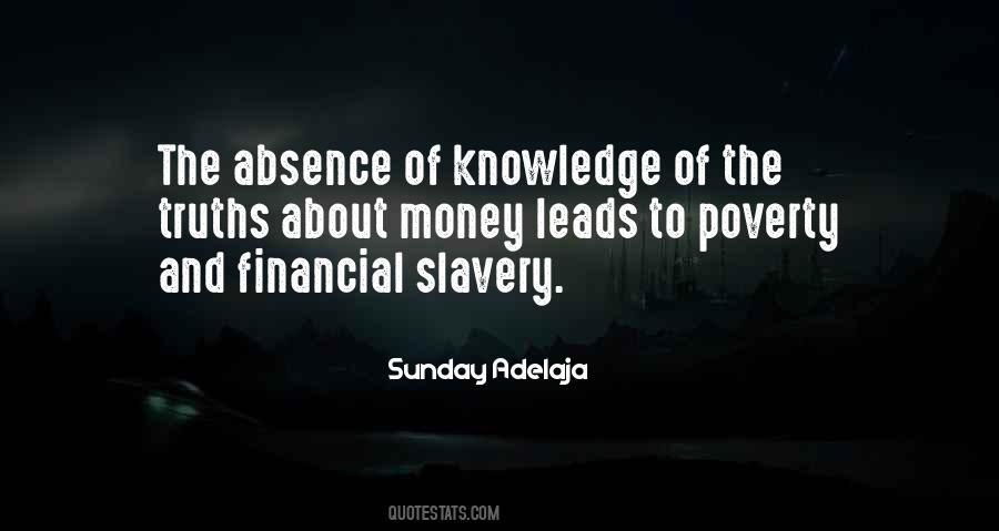 Quotes About Poverty And Money #559399