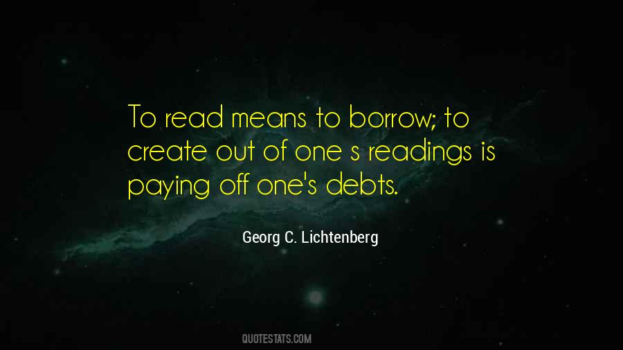 Quotes About Paying Your Own Way #1780