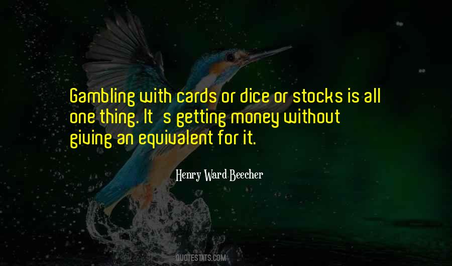 Quotes About Gambling Cards #1346903