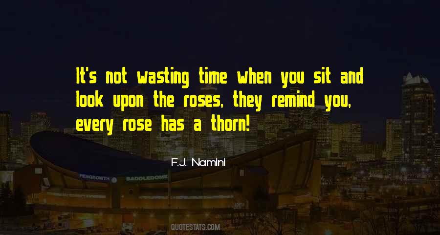 Quotes About Life Time Wasting #922629