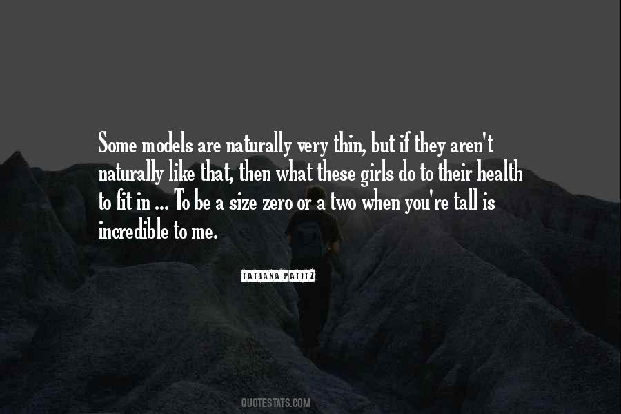 Tall Girls Quotes #512459