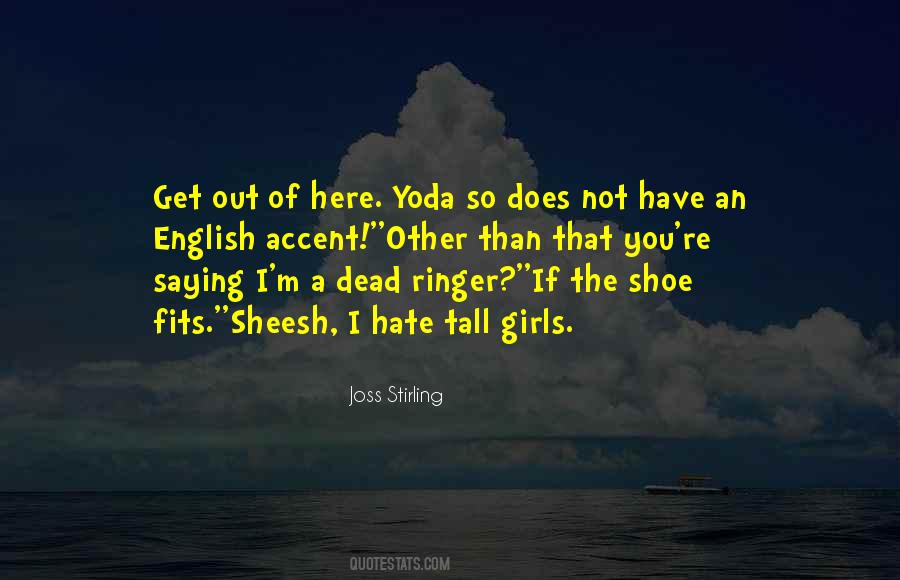 Tall Girls Quotes #676314