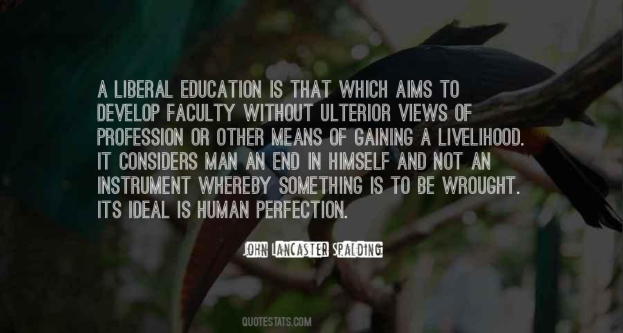 Human Perfection Quotes #1433161