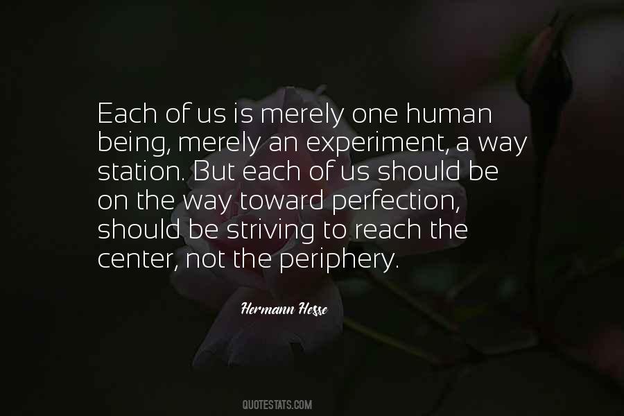 Human Perfection Quotes #167269