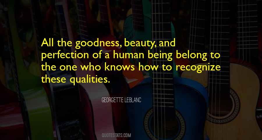 Human Perfection Quotes #444840