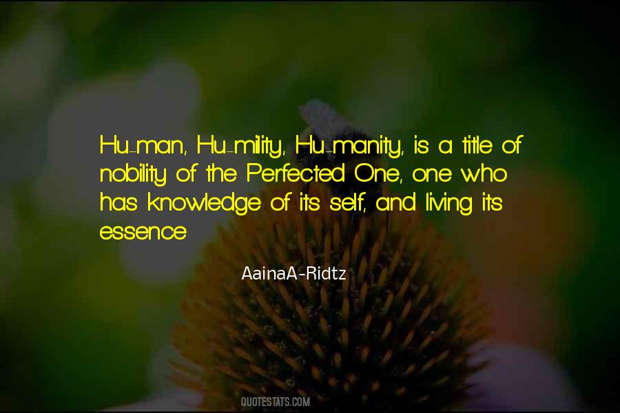 Human Perfection Quotes #480098