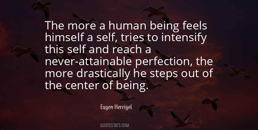 Human Perfection Quotes #49355