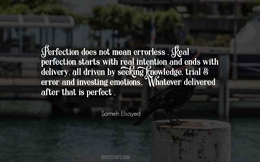 Human Perfection Quotes #607077
