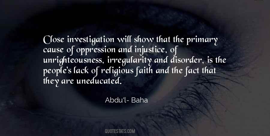 Quotes About Religious Oppression #339534