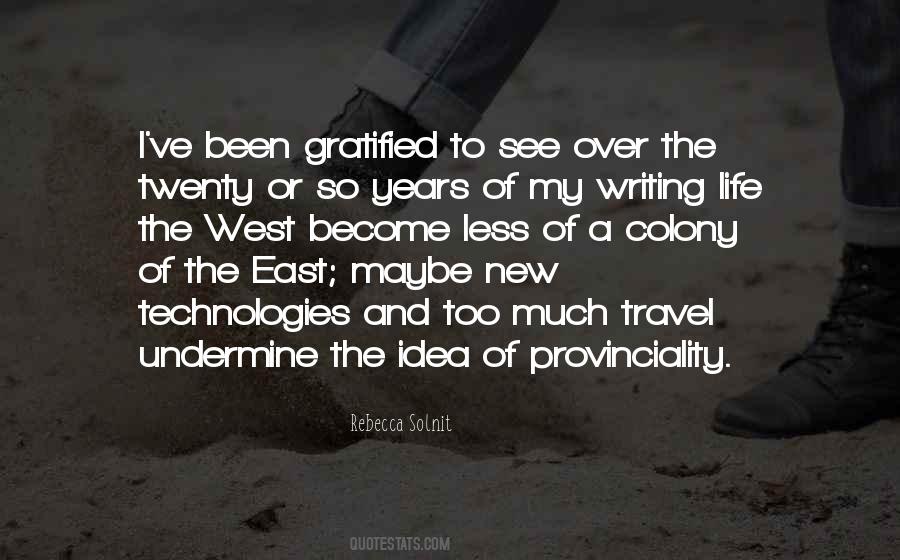 Quotes About Travel Writing #607745
