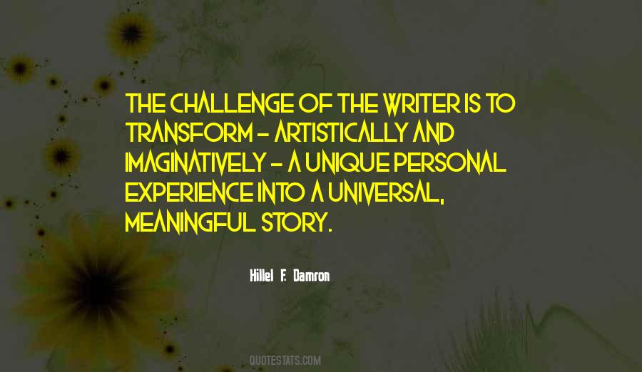 Quotes About Writing Your Own Story #26857
