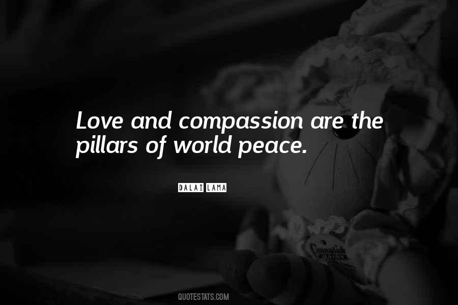 Quotes About Love And World Peace #101420