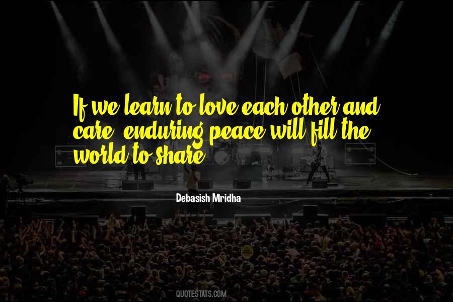 Quotes About Love And World Peace #971569