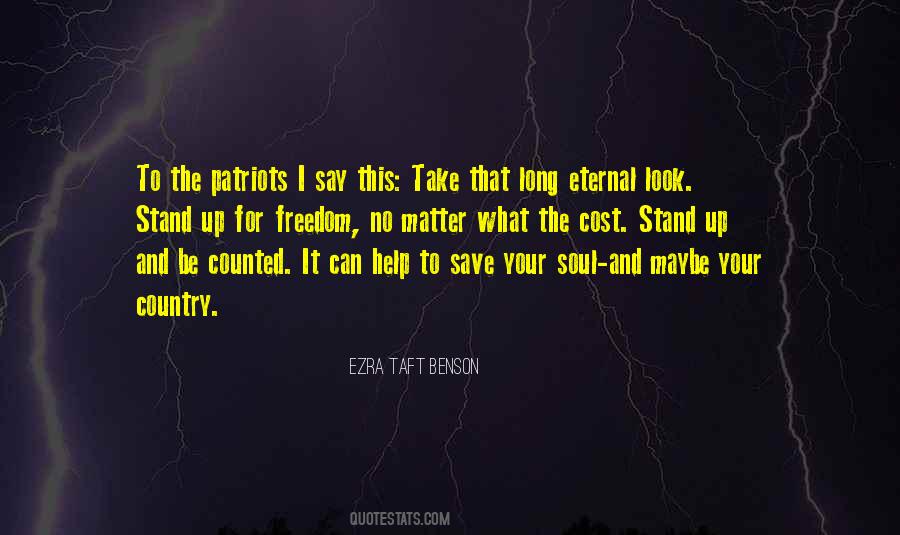 Stand Up And Be Counted Quotes #368581