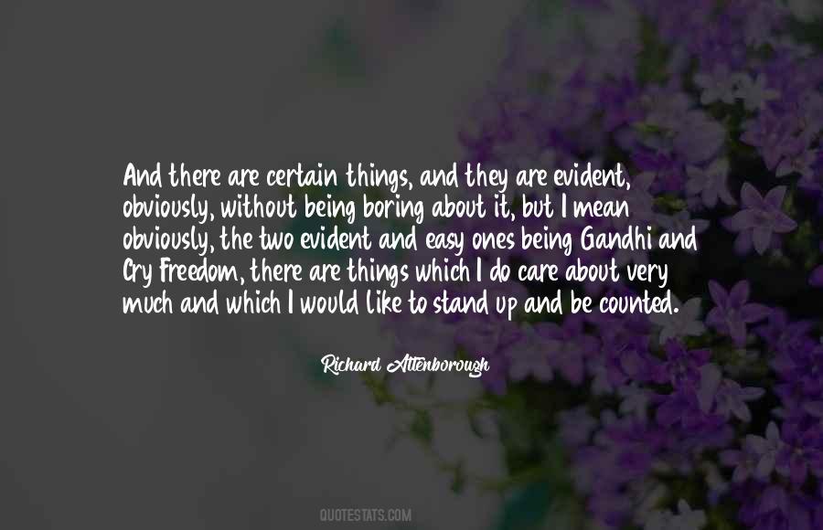Stand Up And Be Counted Quotes #572880