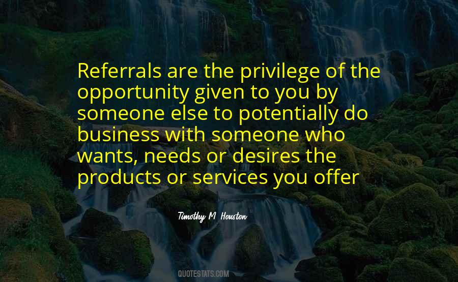 Quotes About Referrals #1501448