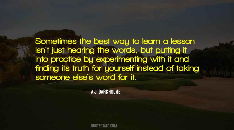 Quotes About Learning And Understanding #1050846