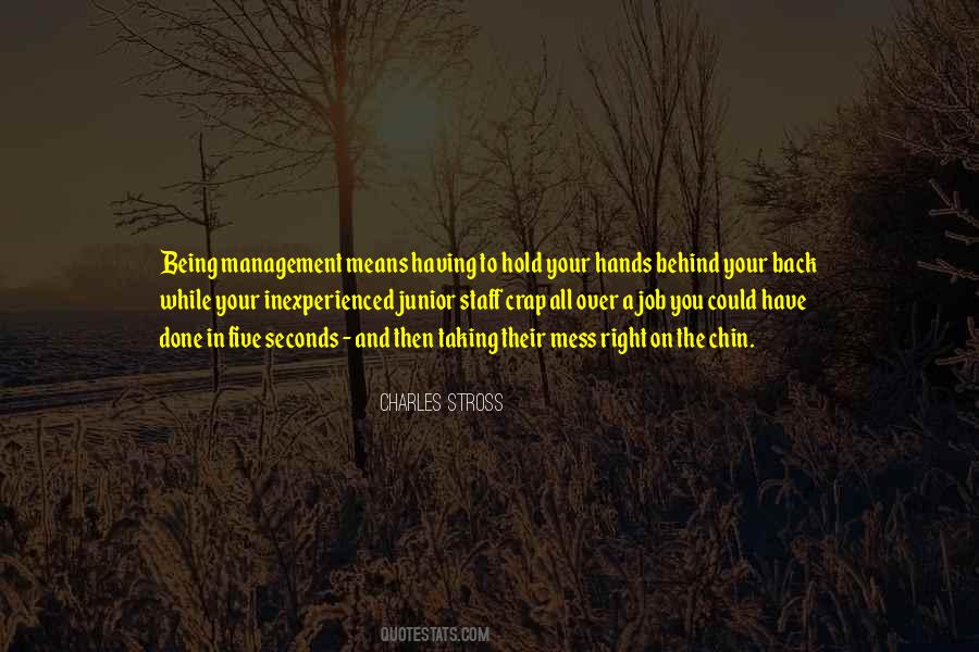 Quotes About Staff Management #1403057